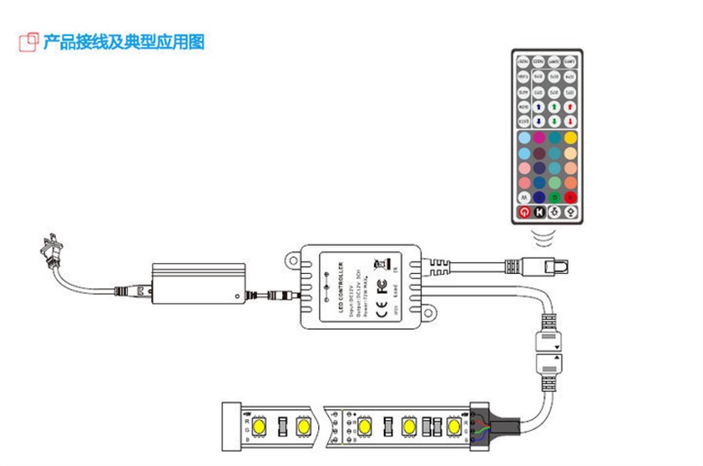 led灯带接线的几种方法