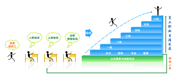 唯才是用,内部选拔,内部培养的晋升机制,公司设计了管理通道和专业