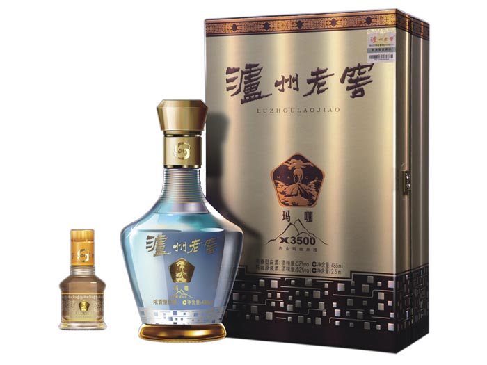 52°泸州老窖玛咖酒x3500