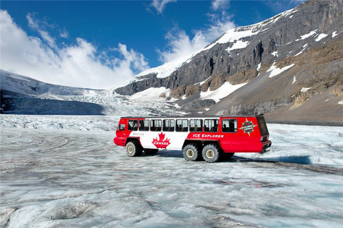 哥伦比亚冰原(columbia ice field)