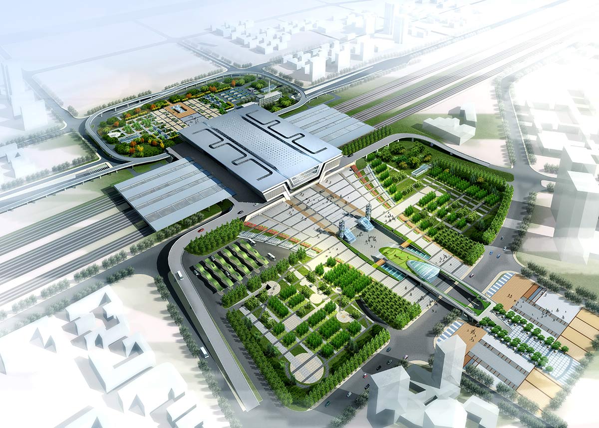 大庆客运西站站前广场及基础设施建设项目