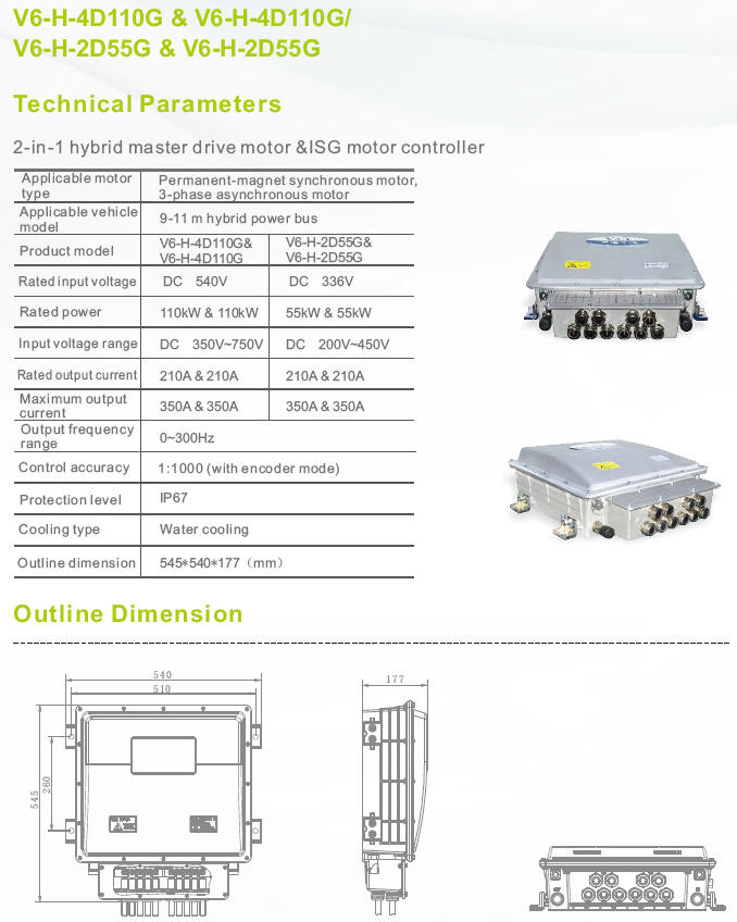 Hybrid Power Dual-Motor Controller