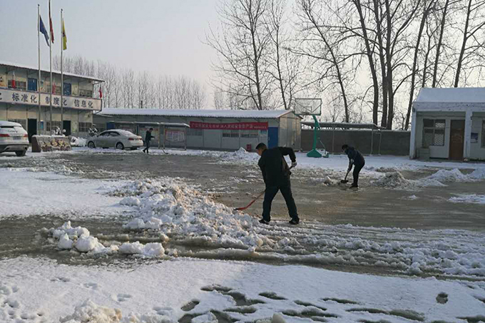 安徽交航學習宣傳貫徹黨的十九大精神系列報道之十一：風雪中的堅守