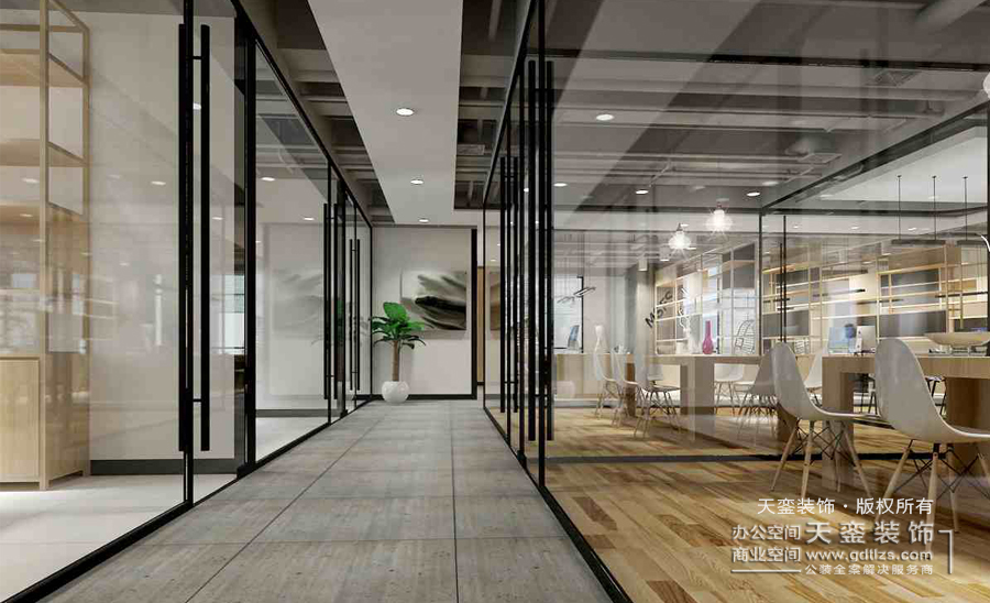 广州天銮装修分享办公空间装修因考虑两个关键问题