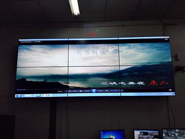 重庆万州区专用安防监控液晶拼接屏系统