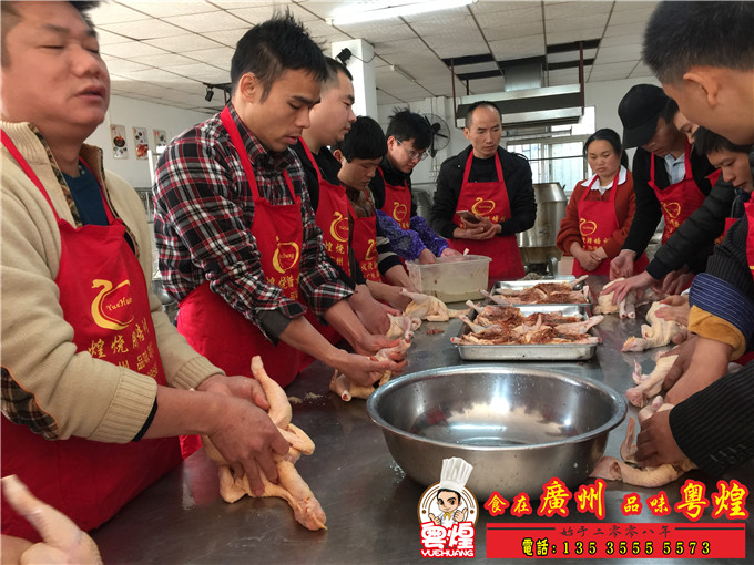 乳香烧鸡的做法 农庄烧鸡培训 广式烤鸡培训