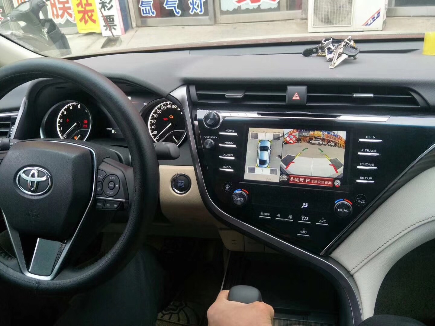 【最新版丰田凯美瑞】安装车视野360°全景