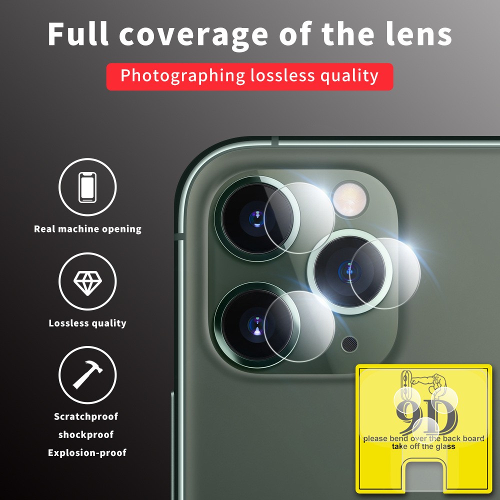 applicable iphone11 pro/max lens film 9d apple 11