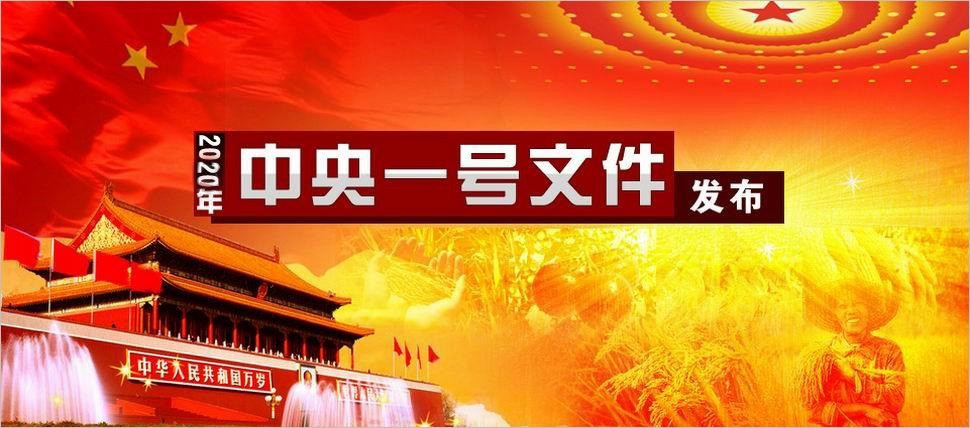 2020年中央一号文件发布(全文)