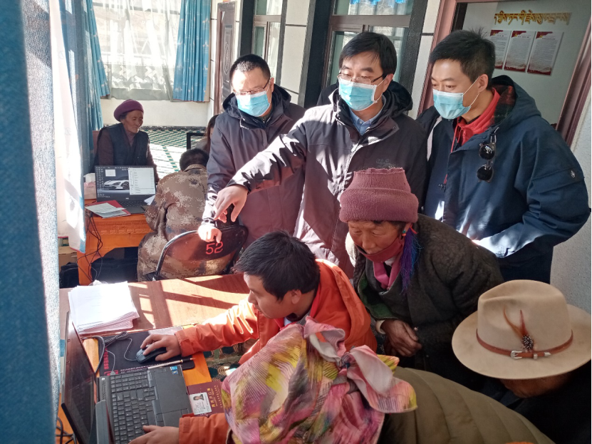 川局刘宇副局长一行 到江孜县测区开展调研工作 川局刘宇副局长一行 到江孜县测区开展调研工作