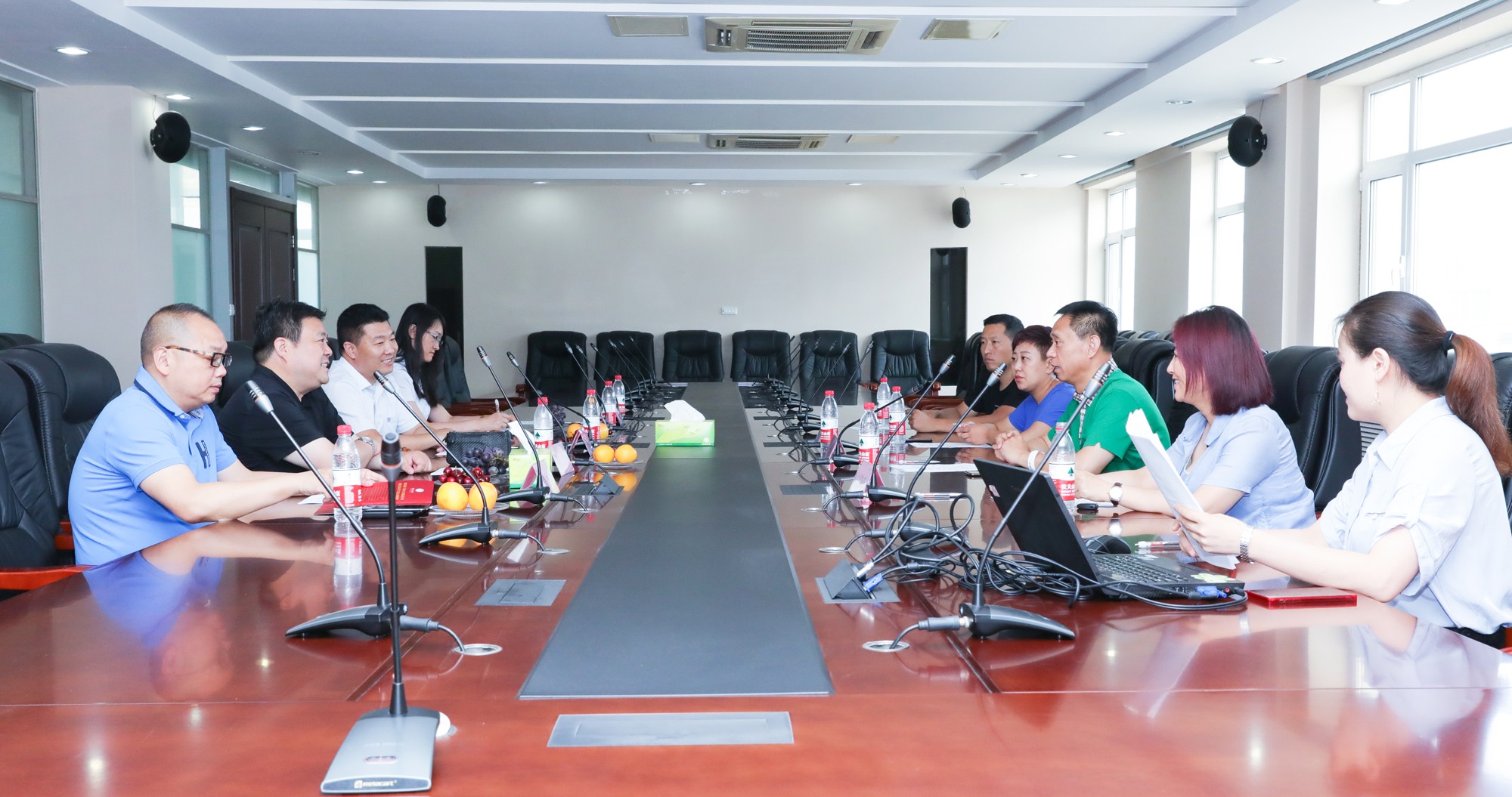 產業融合助力強農 白金酒公司參訪煙臺市嘉禾農業