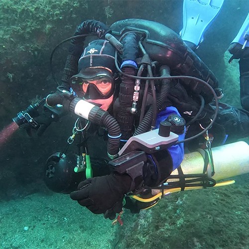 意大利、波蘭潛水員使用志藍技術水下定位通信裝備提升協同效率