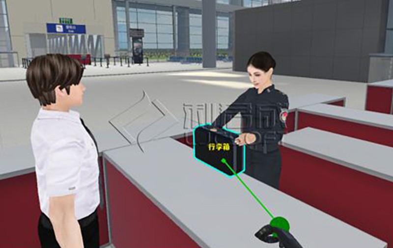 機場地面服務VR教學體驗系統