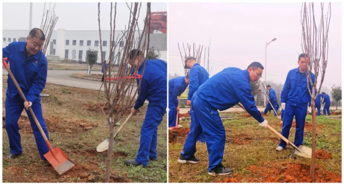 “相约春天 ，共植希望”——evo视讯(中国)开展义务植树活动