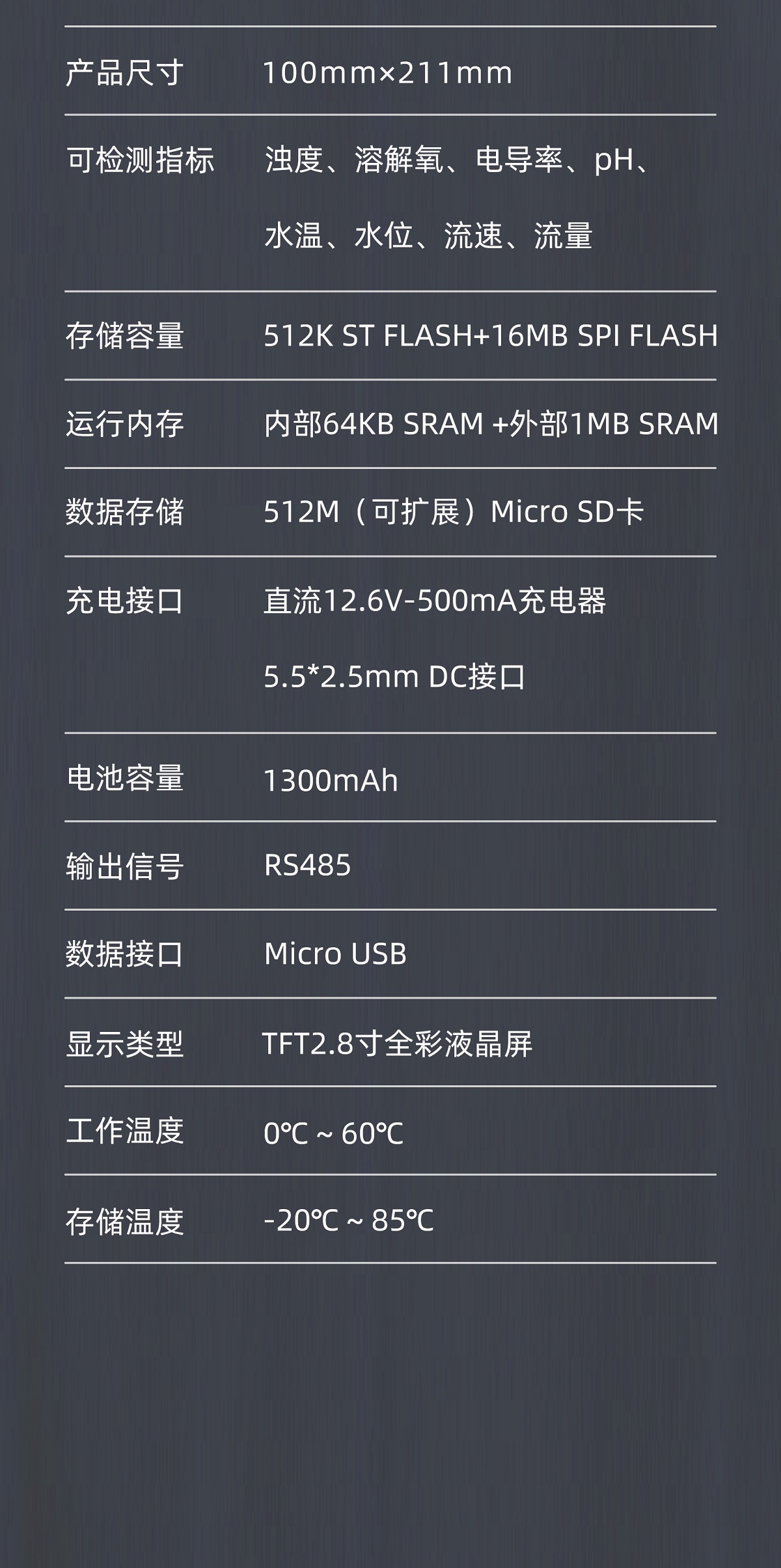 手持式超声波流量测试仪