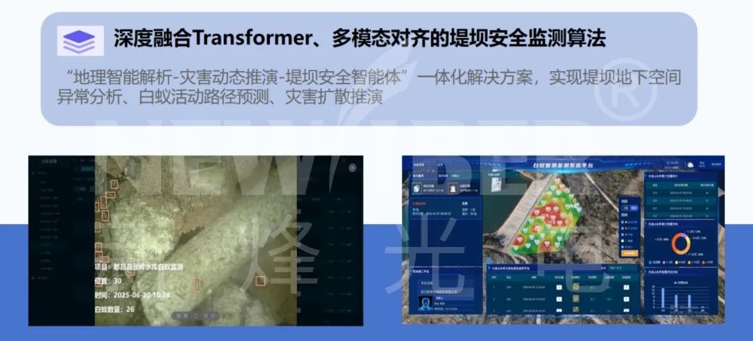 Ebpay(中国)光电携 “基于 AI 算法的空地一体堤防灾害防控系统” 亮相数字孪生水利创新论坛！