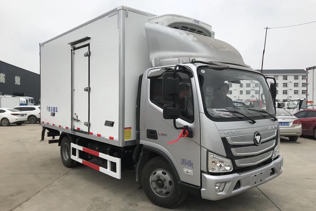 福田欧马可蓝牌冷藏车4.2米 福田欧马可蓝牌冷藏车4.2米