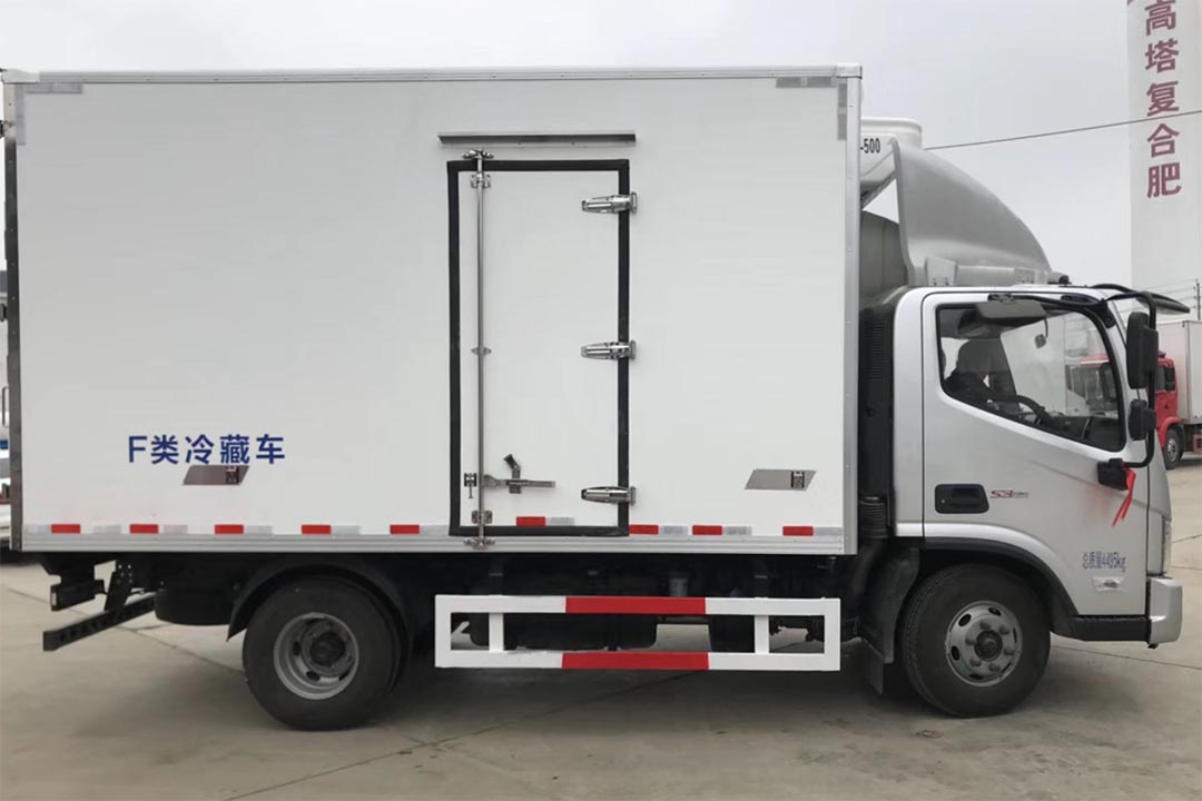 福田欧马可蓝牌冷藏车4.2米 福田欧马可蓝牌冷藏车4.2米