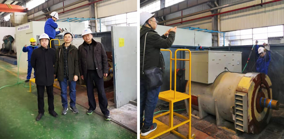 公司多台1800kW船机一次性顺利通过淋雨试验和CCS检测