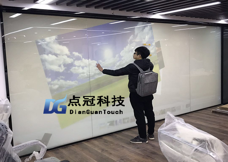 背面投影互动触摸墙 背面投影互动触摸墙