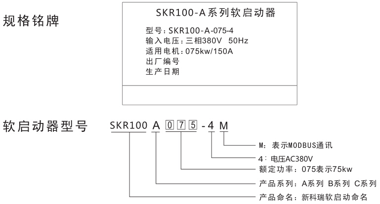 SKR100系列软启动器