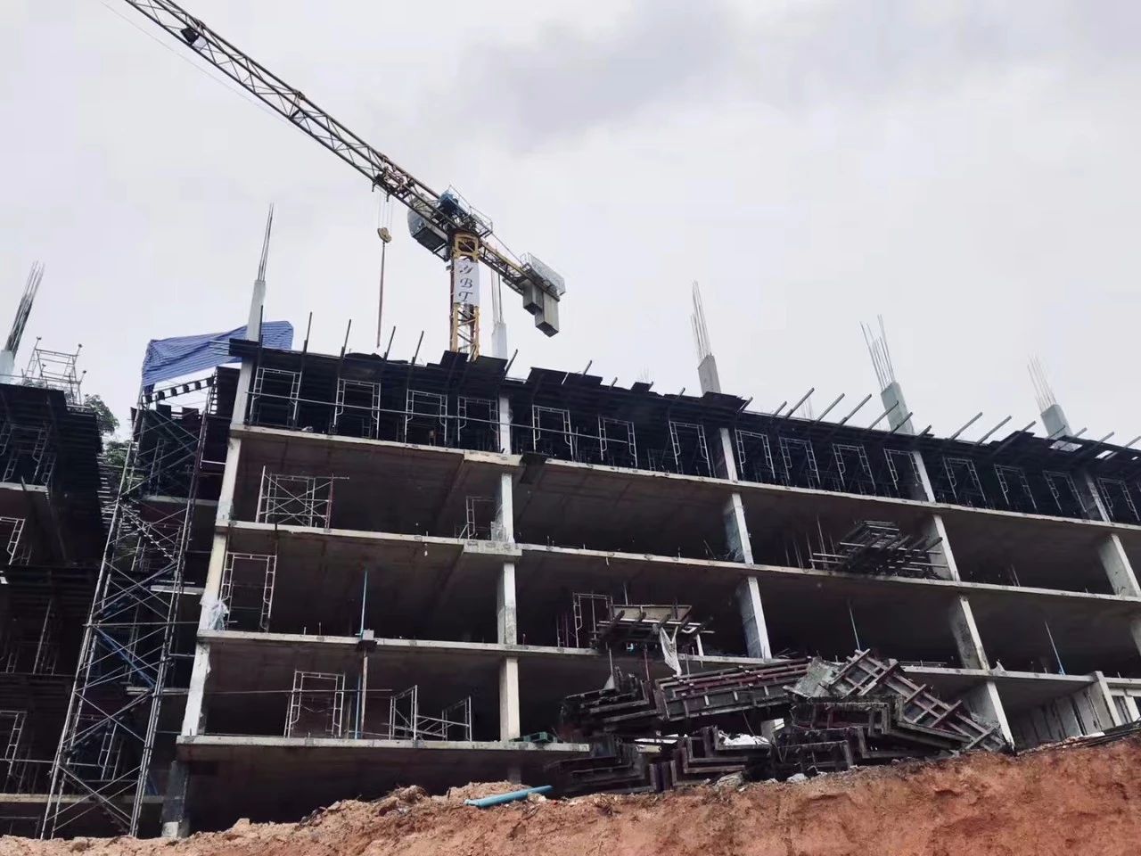 【登岛实时】UTC项目现场跟踪报道,A栋与B栋同步告诉建设,最高部分均已达6层! 【登岛实时】UTC项目现场跟踪报道,A栋与B栋同步告诉建设,最高部分均已达6层!