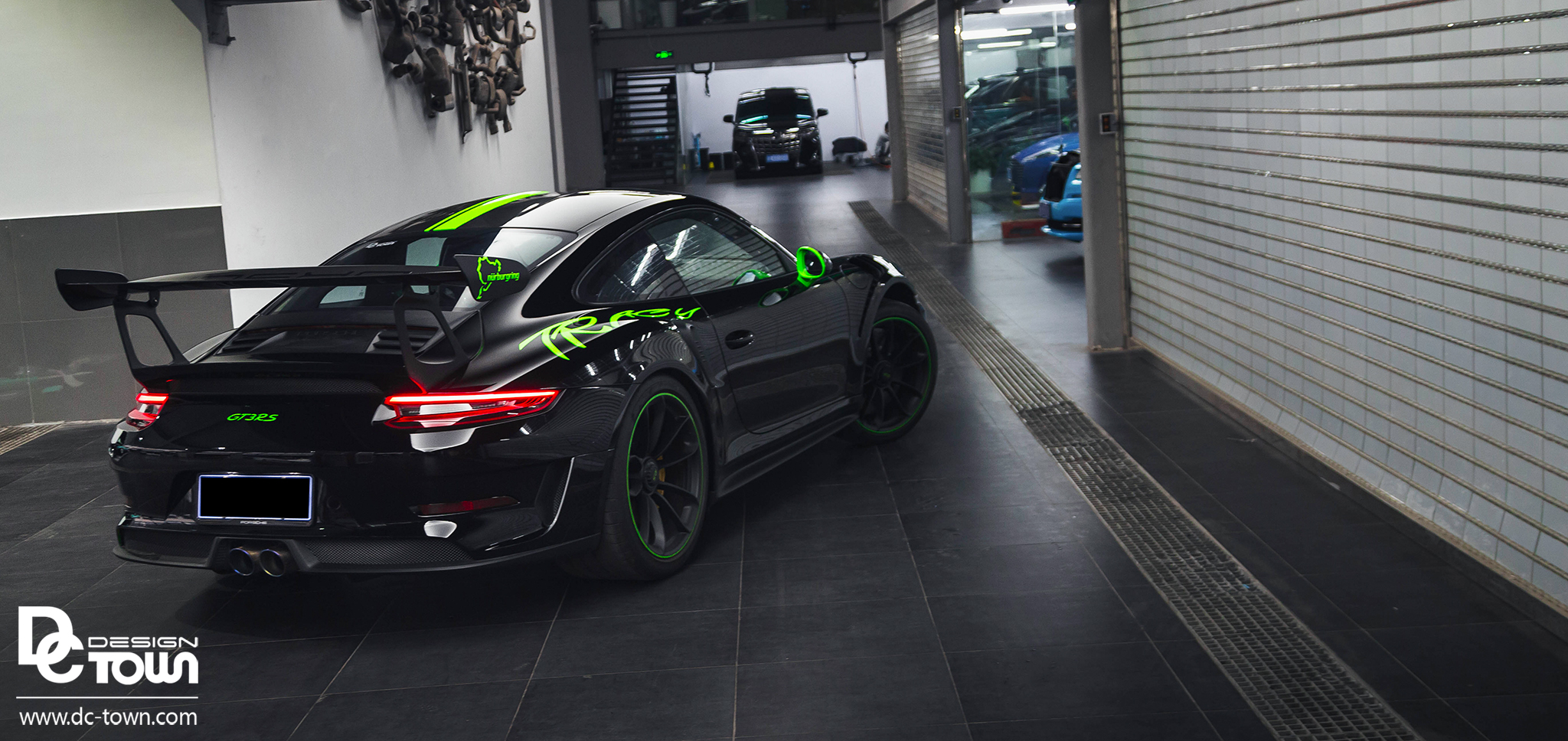 保时捷GT3RS 经典简单拉花