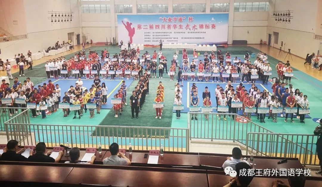 喜报丨成都王府学子在四川省学生武术套路锦标赛中荣获佳绩 喜报丨成都王府学子在四川省学生武术套路锦标赛中荣获佳绩