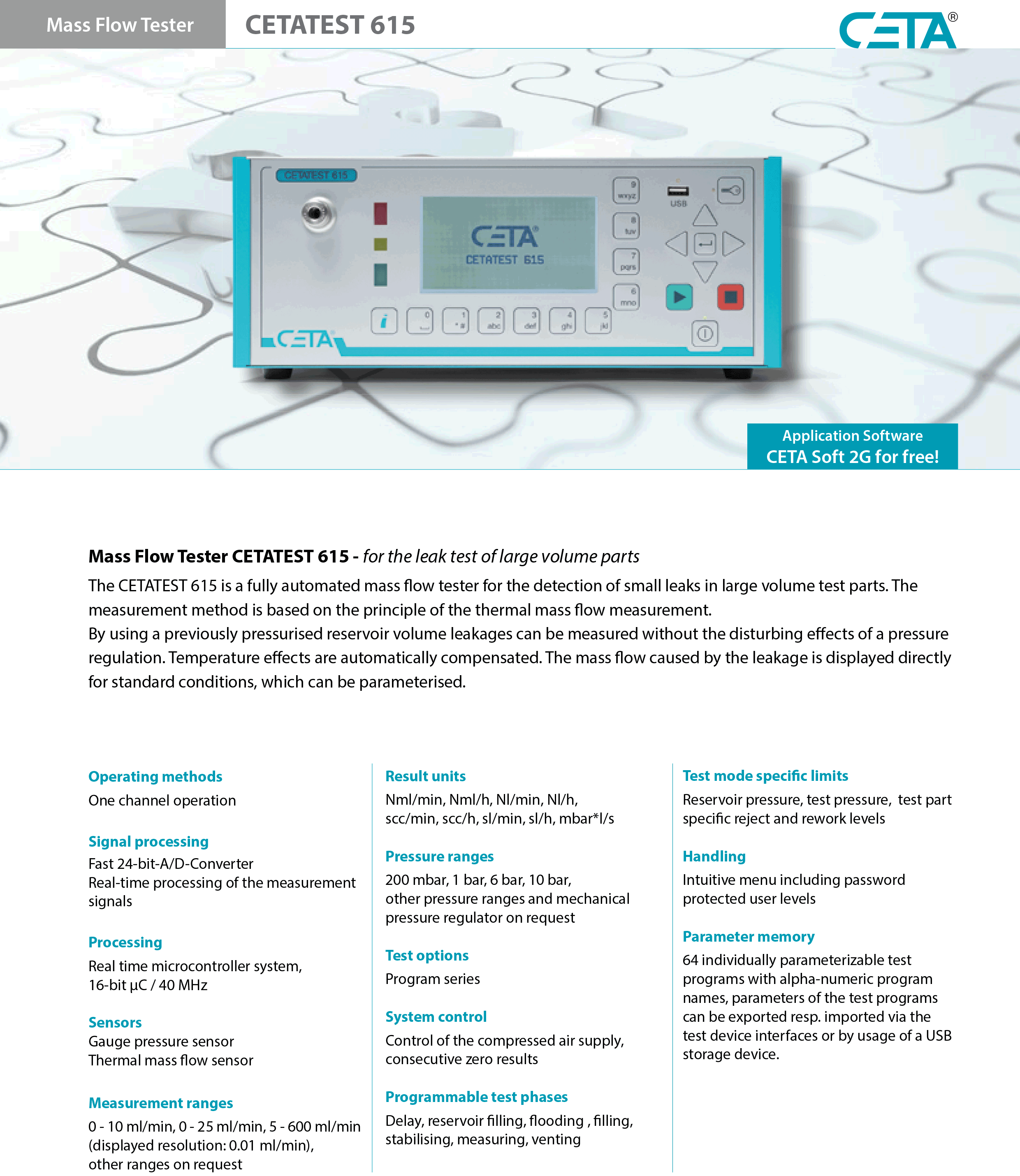 Dantsin CETATEST 615