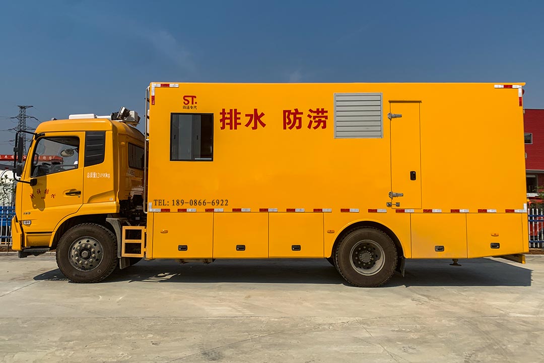 东风天锦大流量排水抢险车 东风天锦大流量排水抢险车