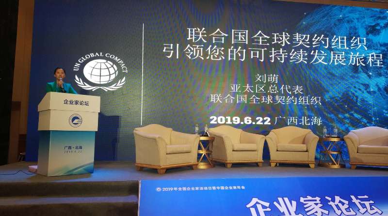 皆亨咨询应邀出席2019年中国企业家年会并作为“全球目标，企业商机”平行论坛分享嘉宾推介联合国采购