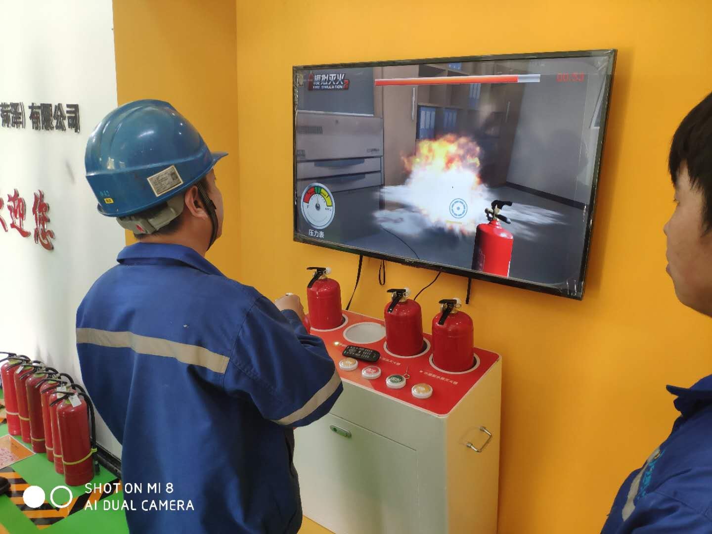 熱烈慶祝華潤電力安全體驗間項目驗收培訓圓滿成功