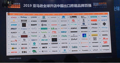 2019亚马逊全球开店中国出口跨境品牌百强报告 2019亚马逊全球开店中国出口跨境品牌百强报告