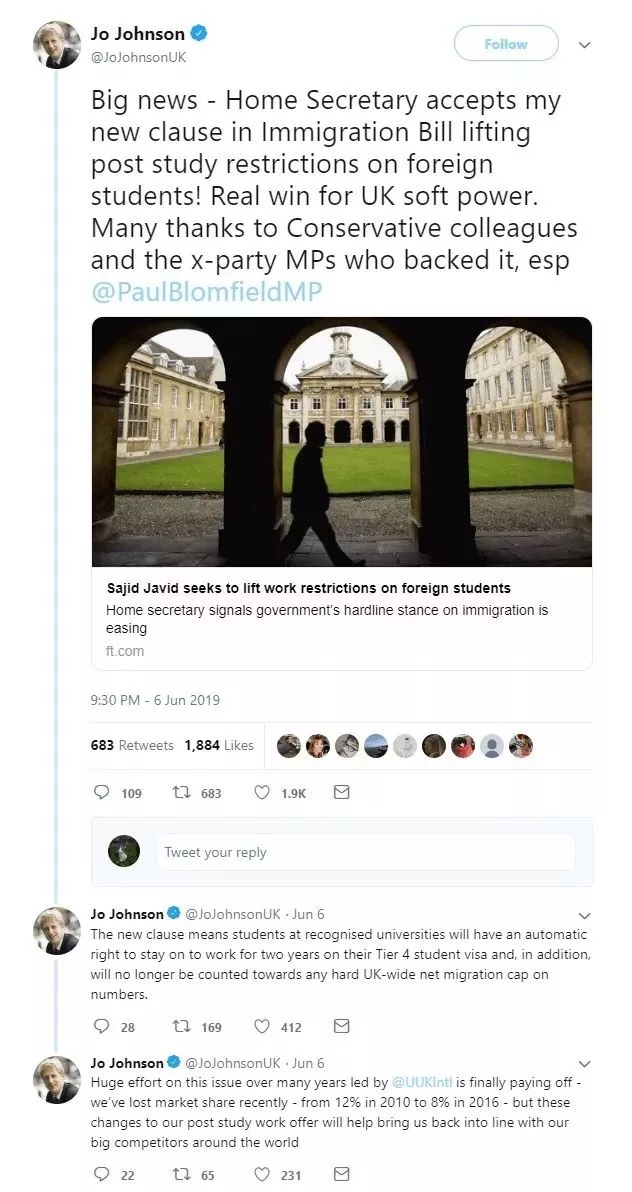英国PSW签证即将“复活”,这8大专业更容易在英国就业! 英国PSW签证即将“复活”,这8大专业更容易在英国就业!