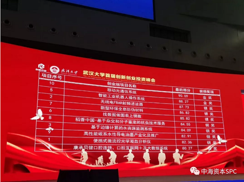 中海资本合伙人许良根受邀担任武汉大学首届创新创业投资峰会评委