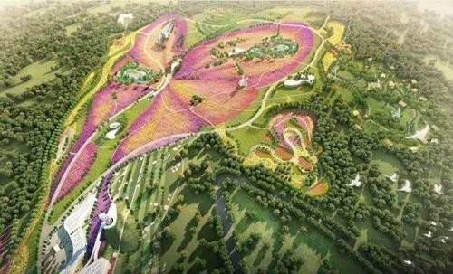龙泉驿蔚然花海景区图片 龙泉驿蔚然花海景区图片