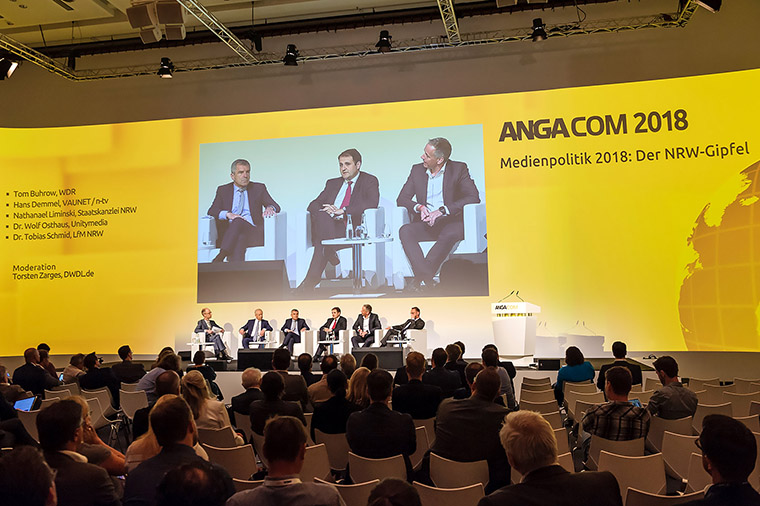 公司参加2018德国科隆有线电视展会（ANGA/COM）