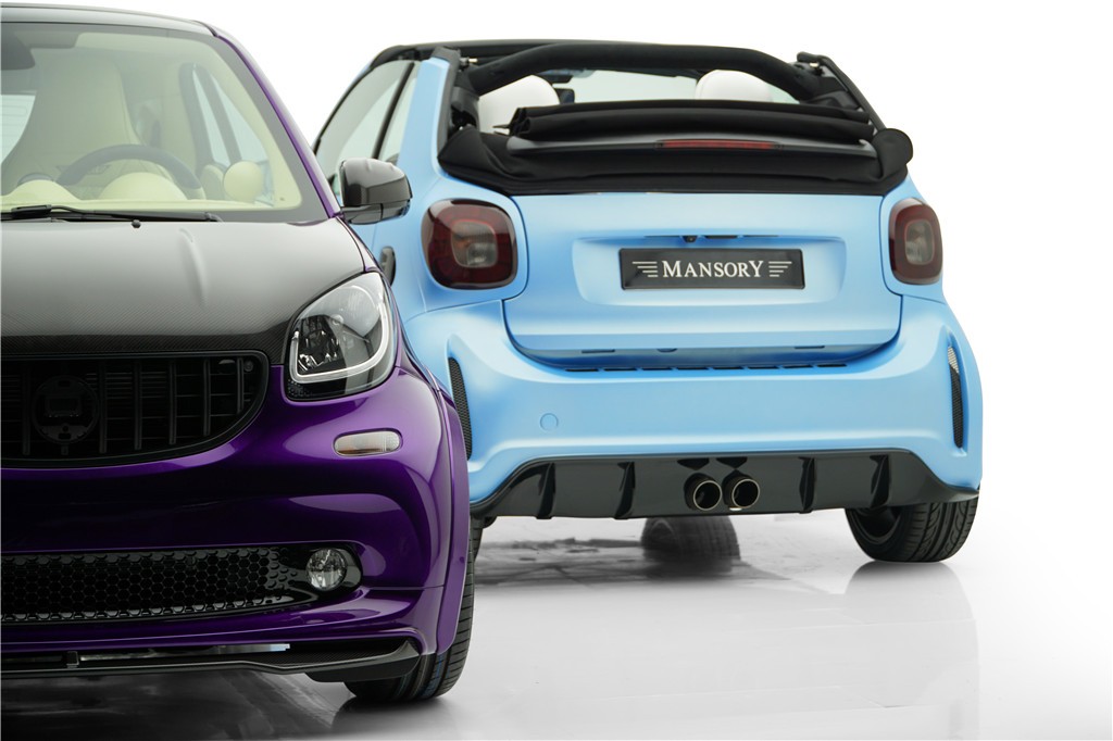 MANSORY为Smart Fortwo和Fortwo Cabrio提供酷炫方案(图文)