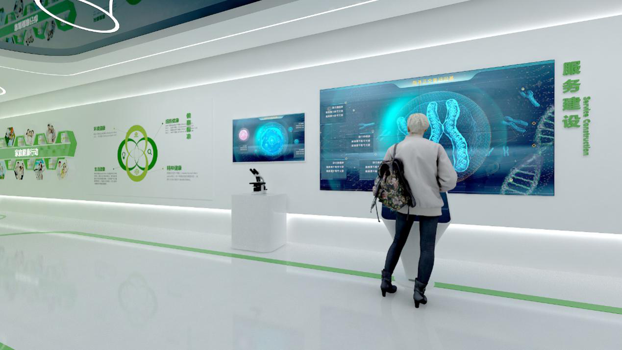 北科中国龙头生物科技公司“深圳综合细胞库”的展馆设计 北科中国龙头生物科技公司“深圳综合细胞库”的展馆设计