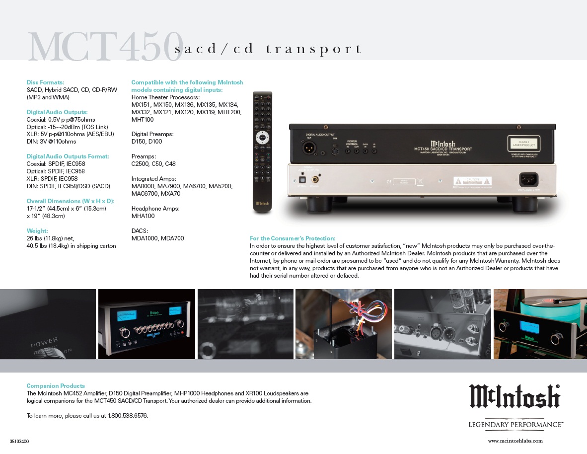 MCT450SACD转盘