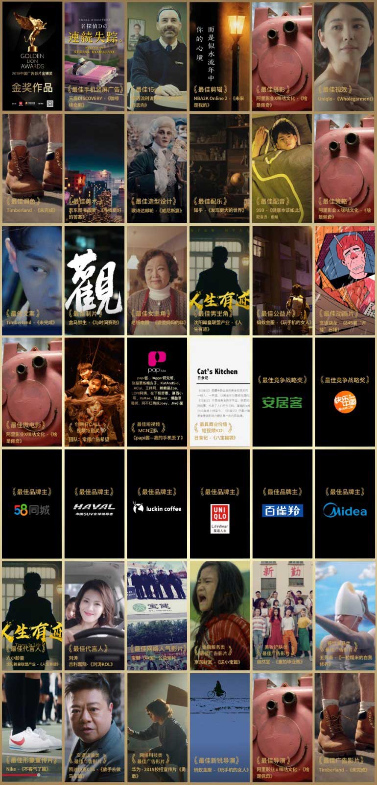 荣耀加冕 | 2019中国广告影片金狮奖圆满落幕【附颁奖典礼视频】 荣耀加冕 | 2019中国广告影片金狮奖圆满落幕【附颁奖典礼视频】