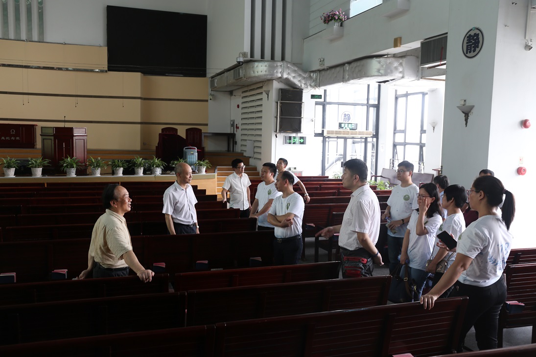 广东协和神学院教牧本科班访问基督教深圳堂