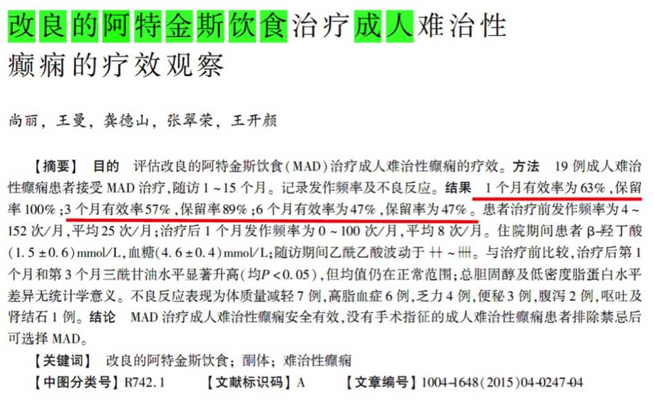 别犹豫,生酮饮食于成人难治性癫痫同样有效 别犹豫,生酮饮食于成人难治性癫痫同样有效