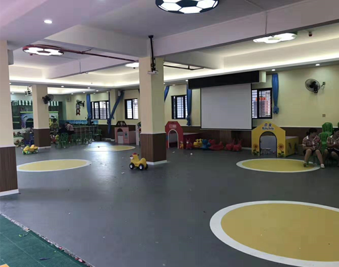 PVC地膠地面 PVC地膠地面