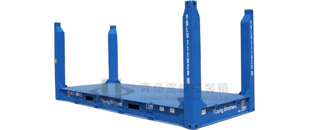 40尺框架集装箱flat rack container