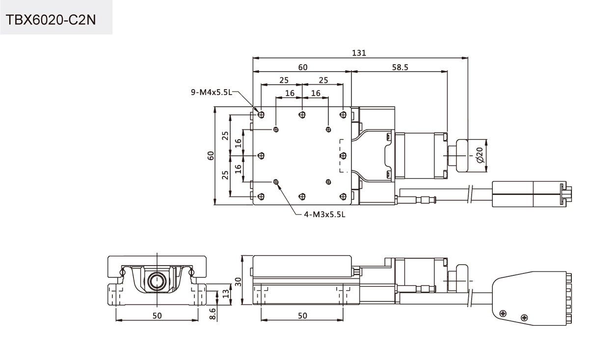 TBX6020单轴