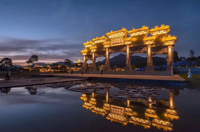 文旅融合新爆点 | 艾肯首个文化夜游项目落地千年福地。