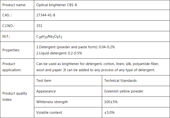 Optical Brightener CBS-X