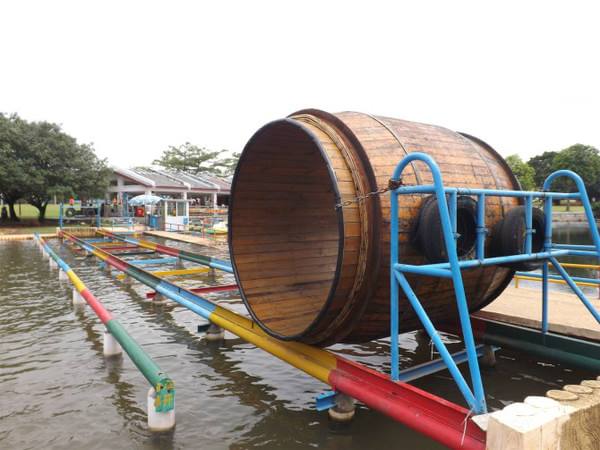 水上滚筒桥 水上滚筒桥