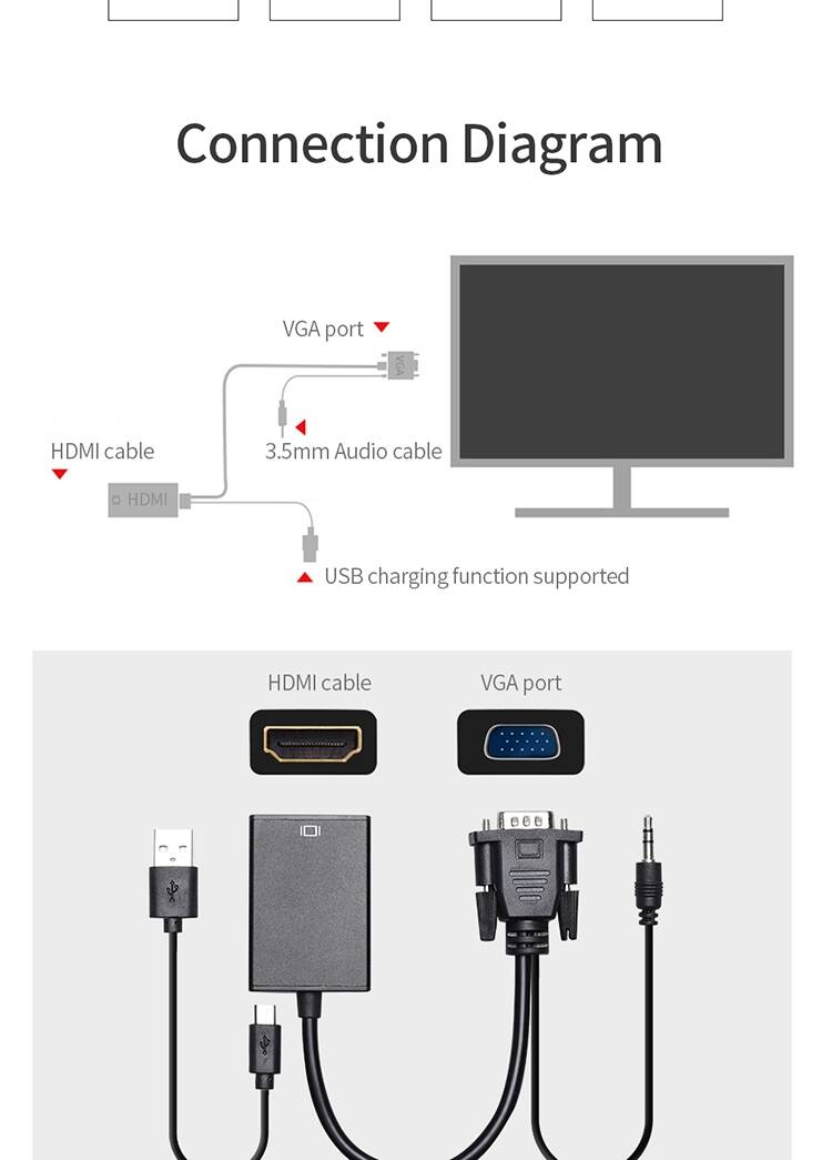 VGA to HDMI converter